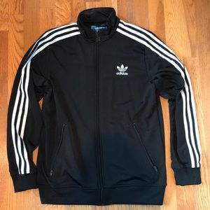 Adidas zip-up jacket.